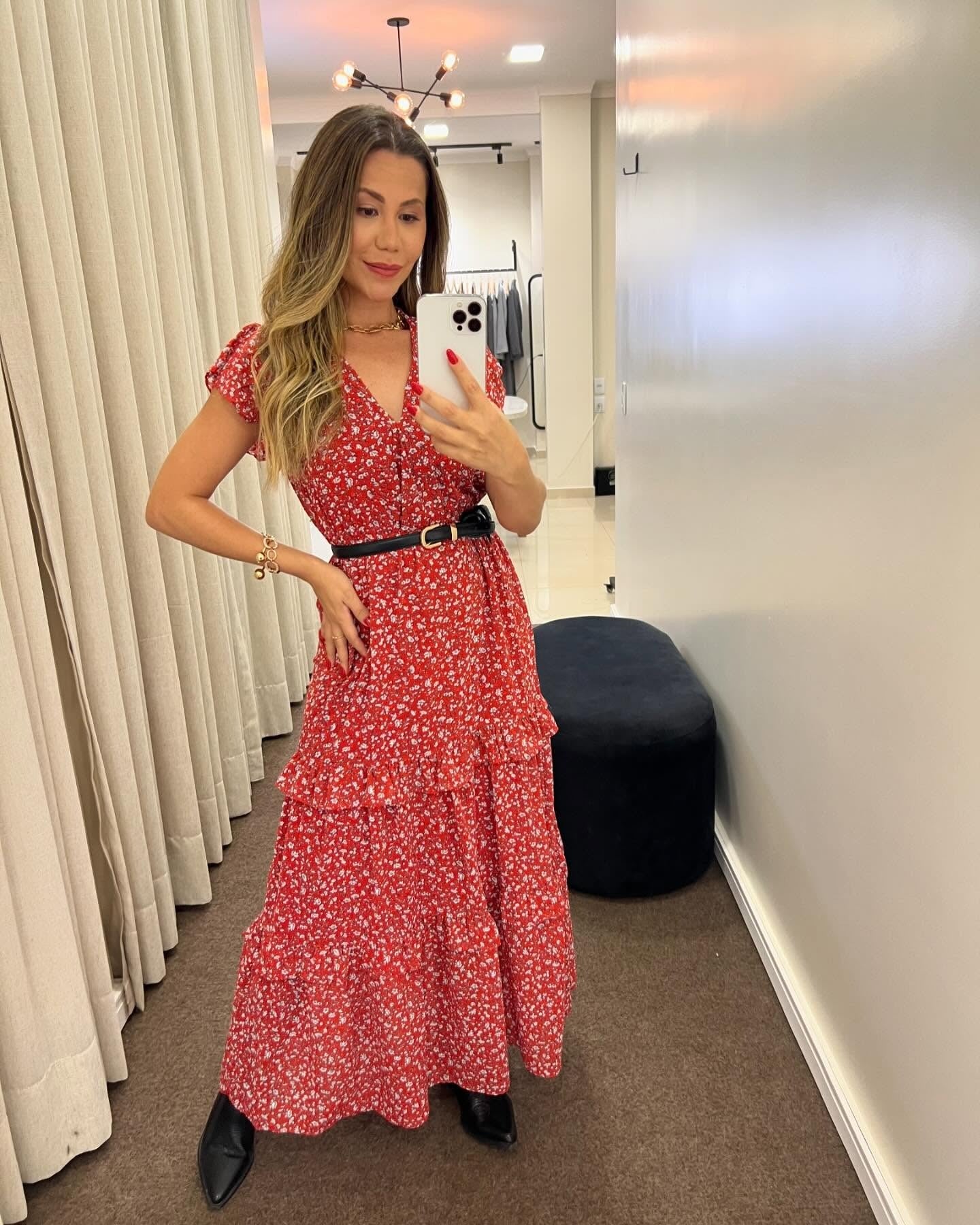 1215 | Vestido Kaoany - Floral Miúda