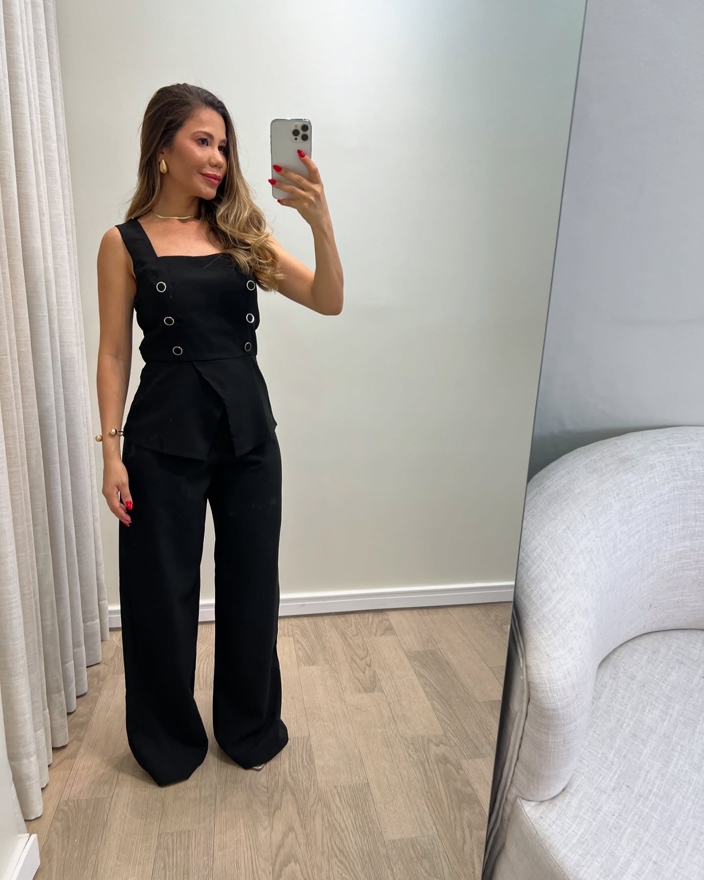 1268 | Conjunto Rose - Detalhes em botão