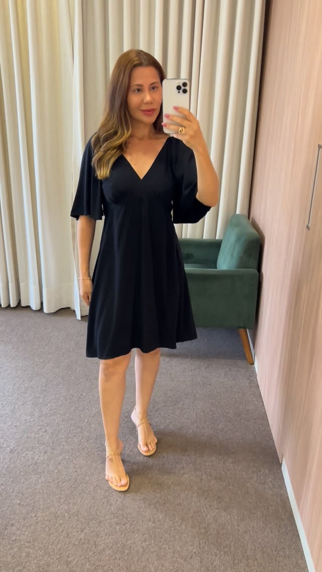 1275 | Vestido Suzana - Estampa Meia Noite