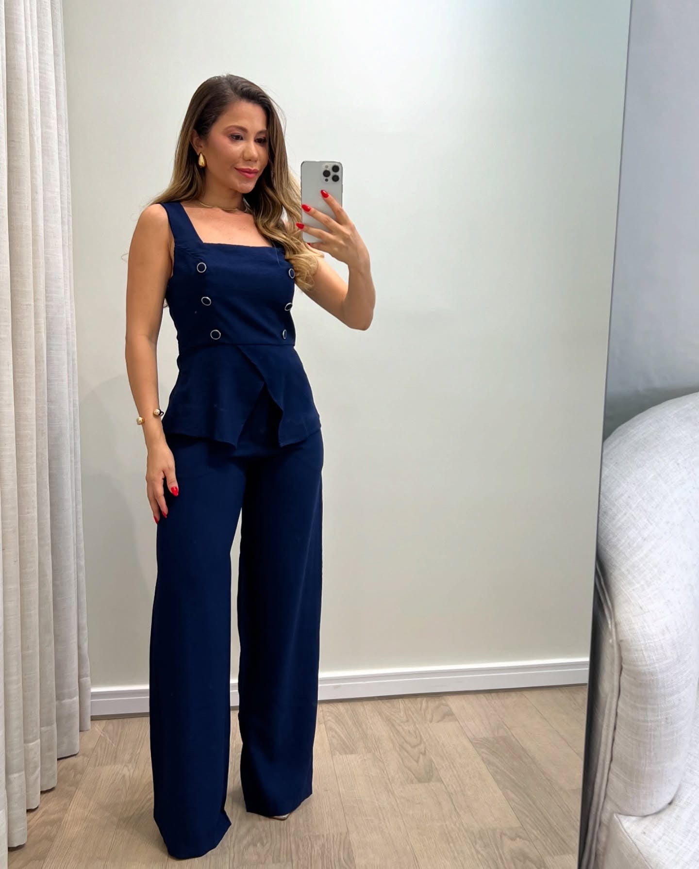 1268 | Conjunto Rose - Detalhes em botão